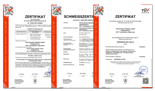 5. Rezertifizierung EN1090 EXC3