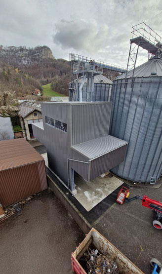 Verladehaus AEK Pellet AG