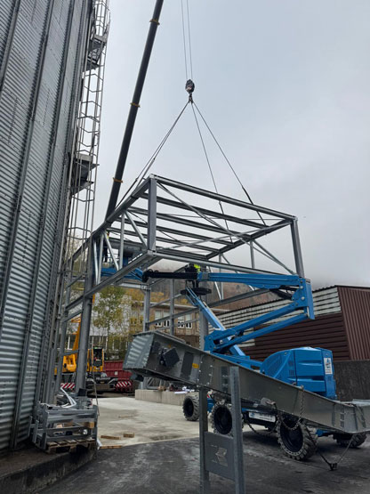 Verladehaus AEK Pellet AG