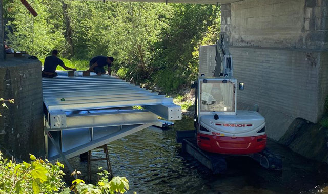 Fuß- und Radwegunterführung Riederbachbrücke