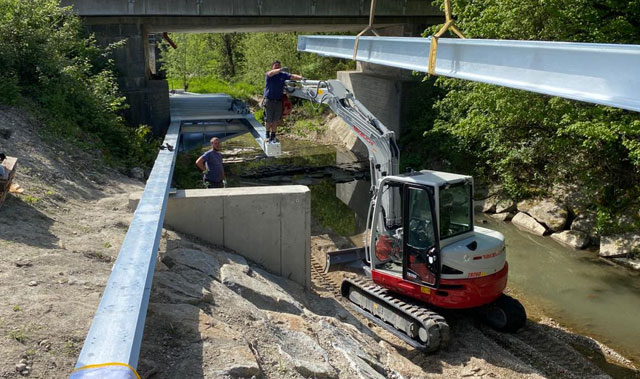 Fuß- und Radwegunterführung Riederbachbrücke