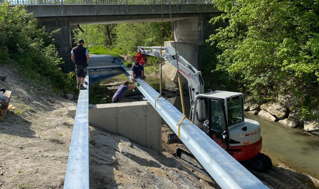 Fuß- und Radwegunterführung Riederbachbrücke