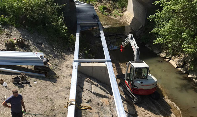 Fuß- und Radwegunterführung Riederbachbrücke